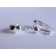 Hellsilberfarbene Ohrclips 13x16mm - Schmuckzubehör zum Ohrclips selbermachen - Leisure-Beads DIY