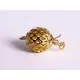 Goldfarbener Kastensteckverschluss 8x14mm goldfarben Kastenverschluss Steckverschluss - Schmuckzubehör Schmuckverschluss - Leisure-Beads DIY