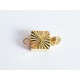 1x goldfarben Kastensteckverschluss 16x8x4,5mm goldfarben Kastenverschluss goldfarben Steckverschluss - Schmuckzubehör Schmuckve