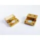 1x goldfarben Magnet Verschluss 23x13x6mm goldfarben Verschluss zum Einkleben - goldfarben Schmuckzubehör - Leisure-Beads DIY