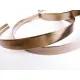 Ca. 1m synthetisches bronze Lederband 10x1mm Kunstlederband - Schmuckzubehör - Leisure-Beads DIY