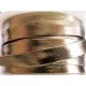 Ca. 1m synthetisches bronze Lederband 10x1mm Kunstlederband - Schmuckzubehör - Leisure-Beads DIY