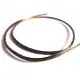 Ca. 1m synthetisches bronze Lederband 4x2mm Kunstlederband - Schmuckzubehör - Leisure-Beads DIY