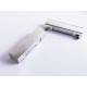 1x silber Magnet Verschluss 38x19x7mm silber Einklebverschluss - Schmuckzubehör Schmuckverschluss