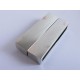 1x silber Magnet Verschluss II.Wahl 38x19x7mm silber Einklebverschluss - Schmuckzubehör Schmuckverschluss