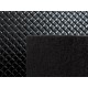 1 Blatt 30x21cm schwarzes PU Leder Kunstleder schwarz - Schmuckzubehör