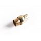 1x goldfarben Magnet Verschluss 16,5x9mm goldfarben Verschluss zum Einkleben Zylinder - goldfarben Schmuckzubehör