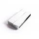 1x silber Magnet Verschluss 38x19x7mm silber Einklebverschluss - Schmuckzubehör Schmuckverschluss - Leisure-Beads DIY