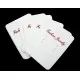 100 weisse Schmuckkarten 45x32mm Papier Schmuck Display Ohrringe - Schmuckzubehör - Leisure-Beads DIY