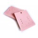 20 rosa Schmuckkarten 65x50mm Papier ohne Schrift Schmuck Display Ohrringe - Schmuckzubehör