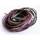 Mix Kunstlederkordel 5x 1m Stärke 3mm synthetisches Lederband - Schmuckzubehör - Leisure-Beads DIY