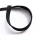 1m schwarzes Kunstlederband 10mm schwarzes Schmuckband in Wildlederoptik für Armbänder - Schmuckzubehör Lederband - Leisure-Beads DIY