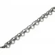 1m filigrane silberfarbene Kette 1,5x2mm silber Gliederkette - Schmuckzubehör - Leisure-Beads DIY