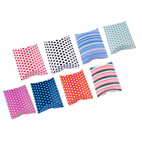 Leisure-Beads - 20x bunte Fixbox Faltschachtel 11x9x3cm Schmuckschachtel - Schmuckzubehör Schmuckverpackung