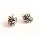 2x silber Kiefernzapfen 12x7x6mm Schmuckanhänger silberfarbene Anhänger - Schmuckzubehör - Leisure-Beads DIY