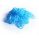Blaue Loom Bands leuchten im Dunkeln Gummibänder 16mm - Schmuckzubehör