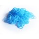 10g blaue Loom Bands leuchten im Dunkeln Gummibänder 16mm blaue Looms - Schmuckzubehör