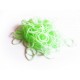 10g hellgrüne Loom Bands leuchten im Dunkeln Gummibänder 16mm grüne Looms - Schmuckzubehör für Loom Armband
