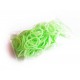 10g hellgrüne Loom Bands leuchten im Dunkeln Gummibänder 16mm grüne Looms - Schmuckzubehör für Loom Armband