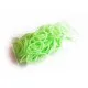 10g hellgrüne Loom Bands leuchten im Dunkeln Gummibänder 16mm grüne Looms - Schmuckzubehör für Loom Armband - Leisure-Beads DIY