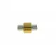 1x goldfarben silber Magnet Verschluss 18x10mm goldfarben innen 5mm Verschluss zum Einkleben Zylinder - goldfarben Schmuckzubeh - Leisure-Beads DIY