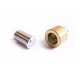 Gold- silberfarbener Magnetverschluss 18x10mm Einkleben Schmuckzubehör