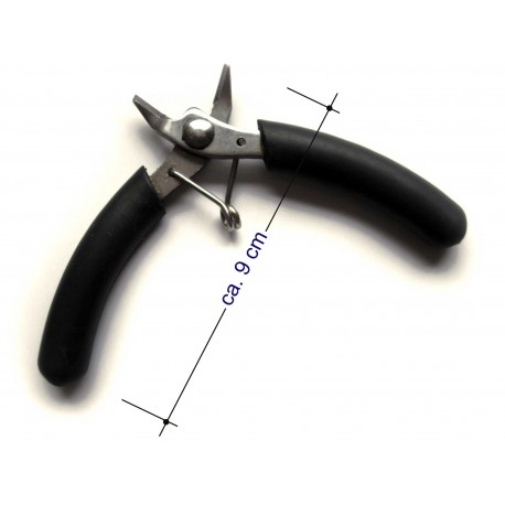 Leisure-Beads - Kleiner Seitenschneider 9cm schwarz - Schmuckwerkzeug