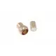 1x rosegoldfarben Magnet Verschluss 9x16,50x9mm innen 5mm Verschluss zum Einkleben Zylinder - rosegoldfarben Schmuckzubehör - Leisure-Beads DIY