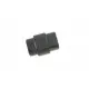1x gunmetal Magnet Verschluss 20x15x11,5mm innen 10x7mm Verschluss zum Einkleben Zylinder - gunmetal Schmuckzubehör - Leisure-Beads DIY