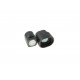 1x gunmetal Magnet Verschluss 20x15x11,5mm innen 10x7mm Verschluss zum Einkleben Zylinder - gunmetal Schmuckzubehör
