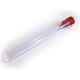 1x Aufbewahrungsröhrchen 100x13mm transparent für Perlen oder Nietstifte - Schmuckzubehör Aufbewahrungsbox