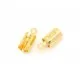 10x goldfarben Endkappe 12x5mm goldfarben Quetschröhrchen - Schmuckzubehör - Leisure-Beads DIY