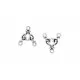 2x silber Kettenverbinder 16x14mm Chandelierverteiler silber Collierverteiler Kettenverteiler - Schmuckzubehör - Leisure-Beads DIY