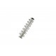 1x 40mm Magnetverschluss mit 7 Ösen silber Schmuckverschluss - Schmuckzubehör Magnetverschluss