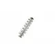 1x 40mm Magnetverschluss mit 7 Ösen silber Schmuckverschluss - Schmuckzubehör Magnetverschluss - Leisure-Beads DIY
