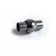 1x gunmetal Magnet Verschluss 9x16,5mm innen 5mm Verschluss zum Einkleben Zylinder - gunmetal Schmuckzubehör - Leisure-Beads DIY