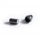 1x gunmetal Magnet Verschluss 9x16,5mm innen 5mm Verschluss zum Einkleben Zylinder - gunmetal Schmuckzubehör - Leisure-Beads DIY