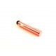 2x rosegoldfarben Bandklemme Kettenverbinder 21x6mm Chandelierverteiler Einklebhülse - rosegoldfarben Schmuckzubehör