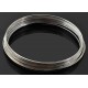 10x Ringe silberfarben Spiraldraht 60mm Memory Wire silberfarben - Schmuckzubehör
