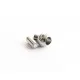 1x silber Magnet Verschluss 8x15mm innen 2,5mm Verschluss zum Einkleben Zylinder - silber Schmuckzubehör - Leisure-Beads DIY