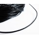 1m Lederschnur 3mm schwarze geflochtene Kunstlederkordel für Lederarmband - Schmuckzubehör Lederband