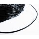 1m Lederschnur 3mm schwarze geflochtene Kunstlederkordel für Lederarmband - Schmuckzubehör Lederband