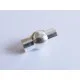 1x hellsilber Magnet Verschluss 9x16.5mm innen 5mm platinfarbener Verschluss zum Einkleben Zylinder - Schmuckzubehör - Leisure-Beads DIY