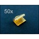 Bandklemme 8mm goldfarbene Bandklemmen - goldfarben Schmuckzubehör