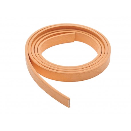 Leisure-Beads - 1m synthetisches lachsrosa Lederband 11x3mm Kunstlederband - Schmuckzubehör