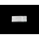 1x hellsilber Strass Magnet Verschluss 32x14x7mm Innen 10x3mm hellsilber Einklebverschluss - Schmuckzubehör Schmuckverschluss - Leisure-Beads DIY
