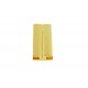 1x goldfarben Magnet Verschluss 39x19x7mm Innen 39x4mm goldfarben Einklebverschluss - goldfarben Schmuckzubehör