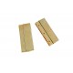 1x goldfarben Magnet Verschluss 42x17x5mm Innen 40x2mm goldfarben Einklebverschluss - goldfarben Schmuckzubehör
