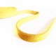 1m sonnengelbes Kunstlederband 10x1mm gelbes Schmuckband in Wildlederoptik für Armbänder - Schmuckzubehör Lederband