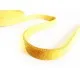 1m sonnengelbes Kunstlederband 10x1mm gelbes Schmuckband in Wildlederoptik für Armbänder - Schmuckzubehör Lederband - Leisure-Beads DIY